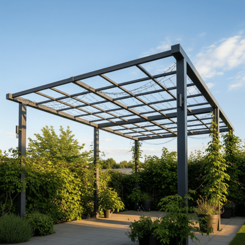 Estructura metálica de techo